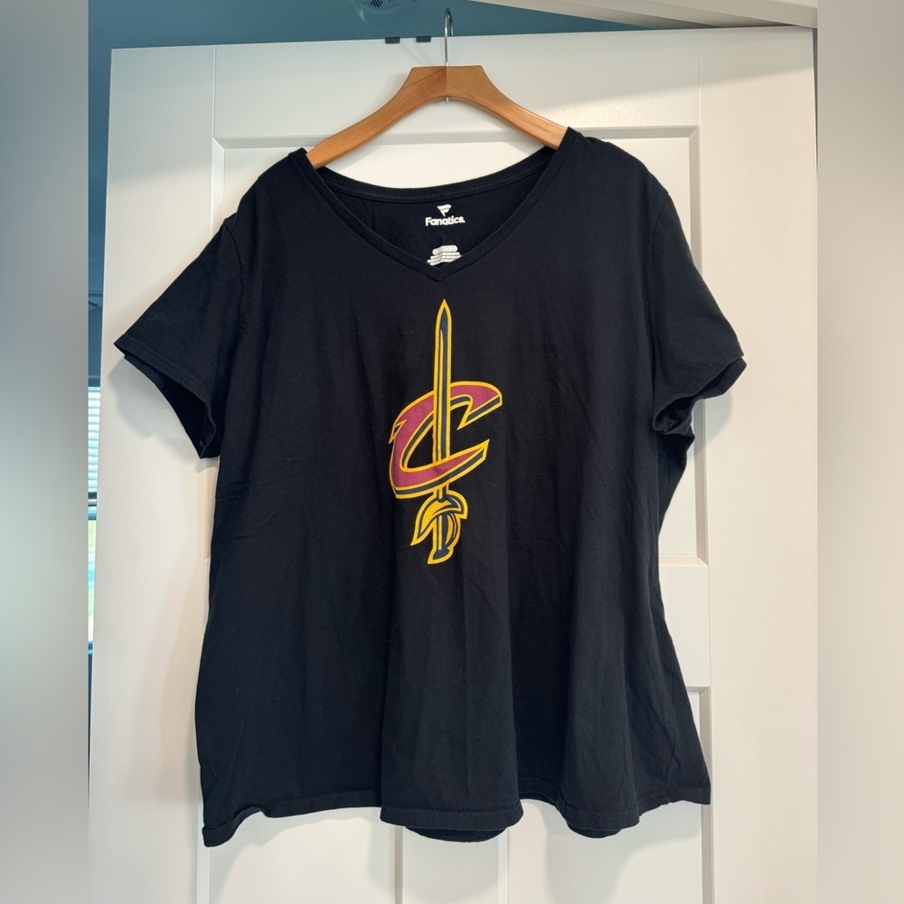 Fanatics Cleveland Cavaliers Womens Darius Garland Black Shirt